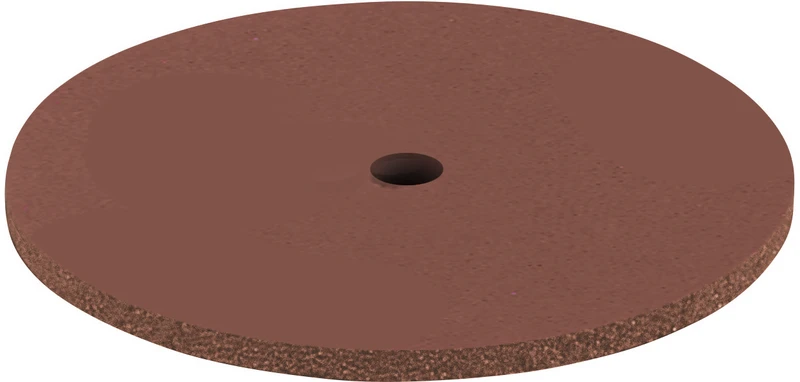 EVEFLEX  Packung  100 Stück unmontiert, rot mittel, Figur Scheibe, 22 x 1 mm