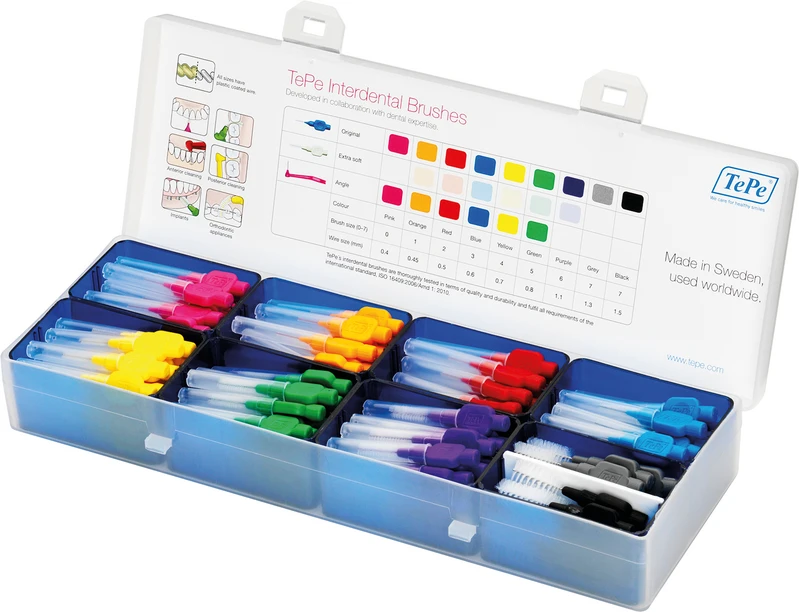 Praxisbox  Stück  leer, für Interdentalbürsten Original und Extra Soft