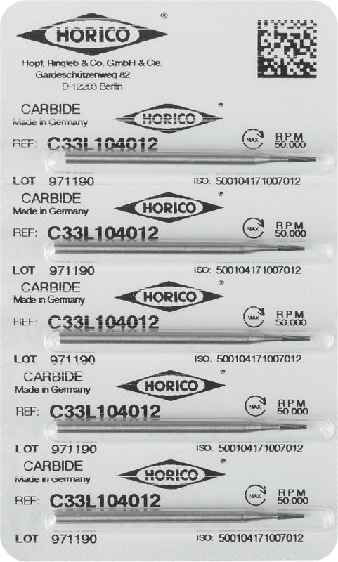 HM-Bohrer C33L  Packung  5 Stück HP, Figur 171, ISO 012