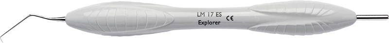LM Sonden (Explorer)   Stück  Figur 17, einendig, grau, LM-ErgoSense® Griff