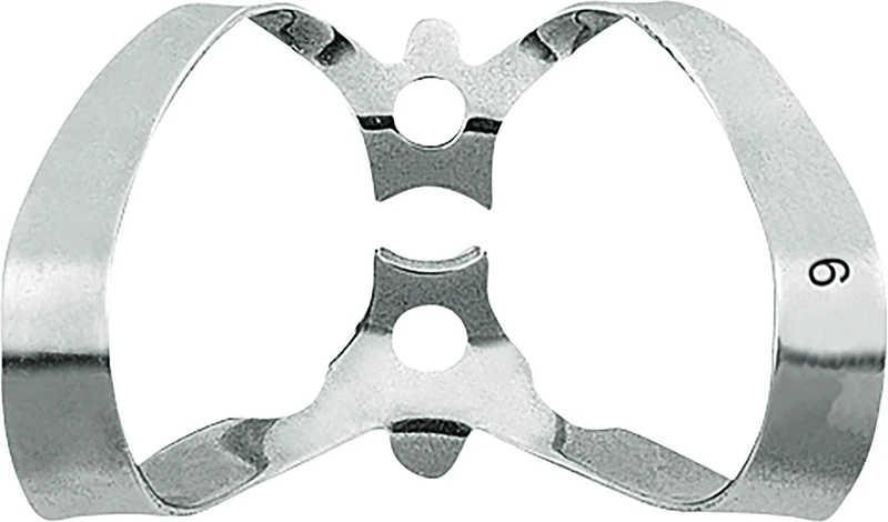 KKD® Klammern Standard  Stück  anterior Nr. 9, für labiale Karies