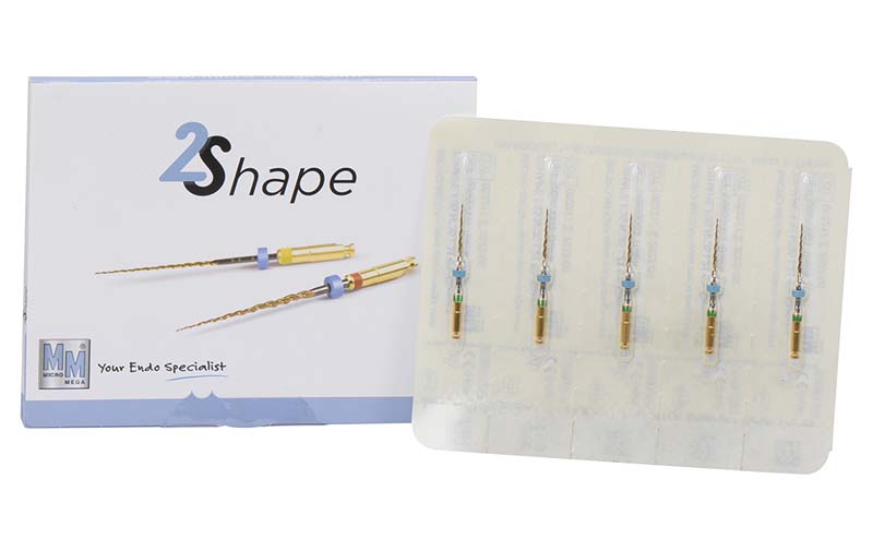 2Shape  Packung  5 Stück L 21 mm, Taper.06, ISO 035, steril