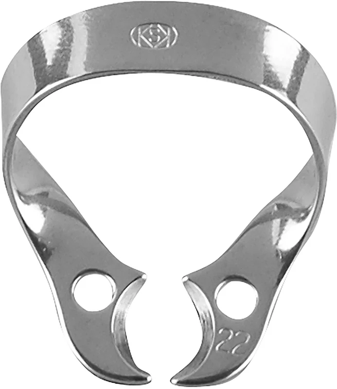 Fit-Kofferdam® Prämolarenklammern flügellos  Stück  Nr. 22