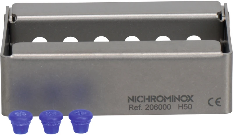 PLUG IN  Stück  für 6 Instrumente blau, 7,5 x 2 x 5 cm