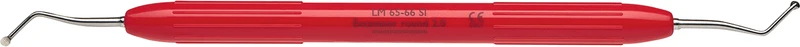 LM Exkavatoren   Stück  Ø 2 mm, rund, rot, LM-ErgoNorm Griff