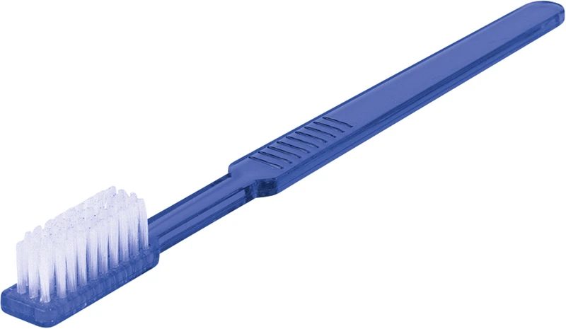 UNIBRUSH Einmal Zahnbürsten  Box  100 Stück blau