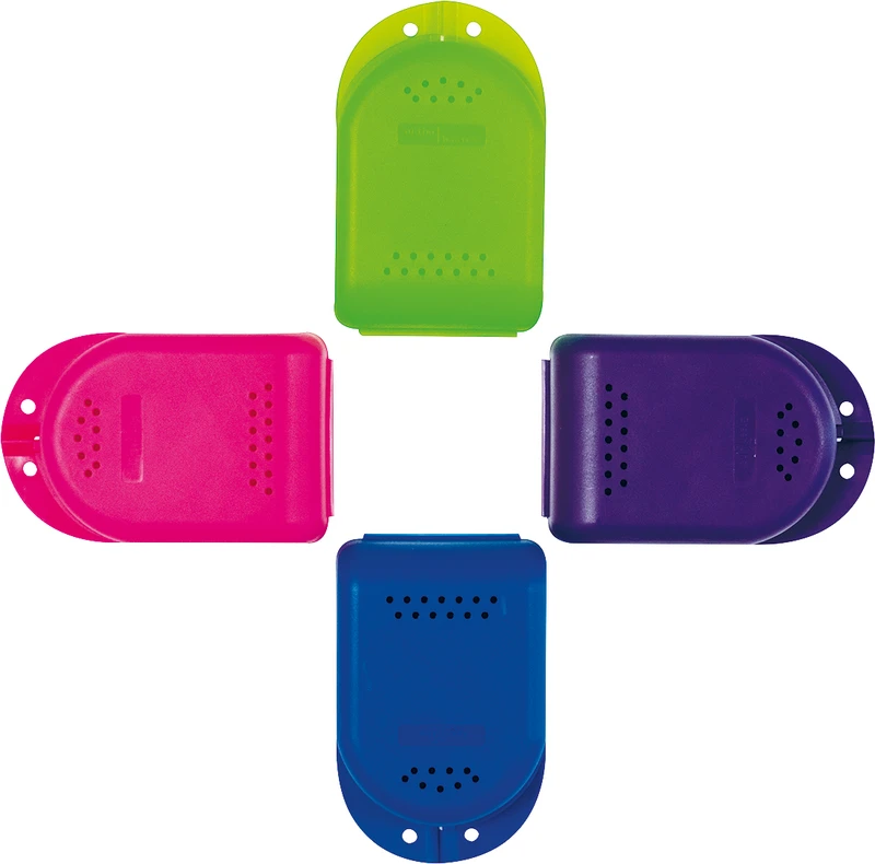 smartCase KFO-Boxen  Packung  10 Stück klein, green
