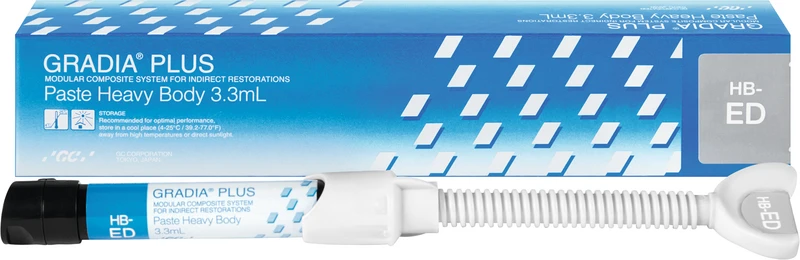 GC GRADIA® PLUS  Spritze  3,3 ml Paste HB-ED