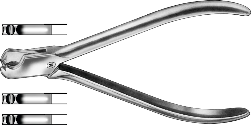 Draht- und Klammerbiegezangen nach Aderer  Stück  HSL 426-14, 140 mm