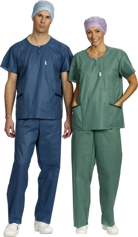 BARRIER® Bereichskleidung   Karton  4 x 12 Shirts Unisoft grün, XXXL