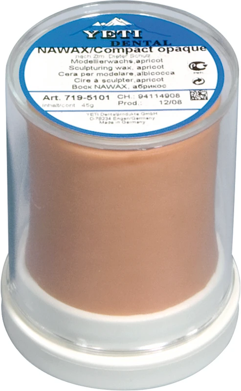 NAWAX COMPACT   Stück Wachs  45 g apricot