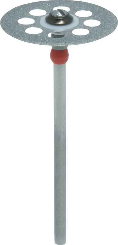 TOPDENT Perfocut Scheibe  Stück  galvanisch beschichtet, beidseitig, rot fein, 0,22 mm