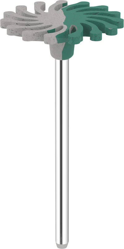 Omnipol für Zirkon\Keramik  Stück  Polierer grün\weiß grob, HP, Spirale, Ø 20,3 x 1,2 mm