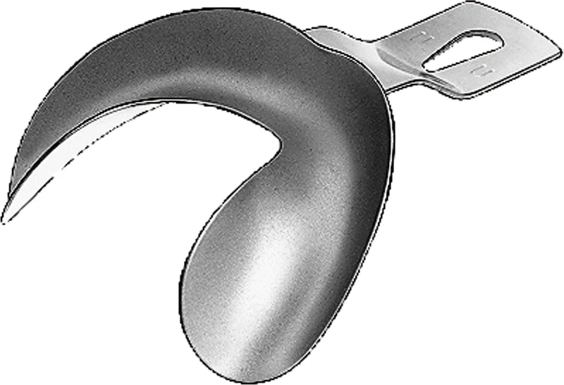 Abdrucklöffel nach Ehricke  Stück  UK Größe UU\3, voll