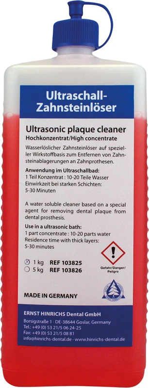 Ultraschall-Zahnsteinlöser  Flasche  1 kg