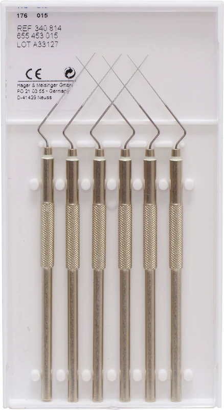 Hedstroemfeilen 176  Packung  6 Stück 22 mm ISO 015