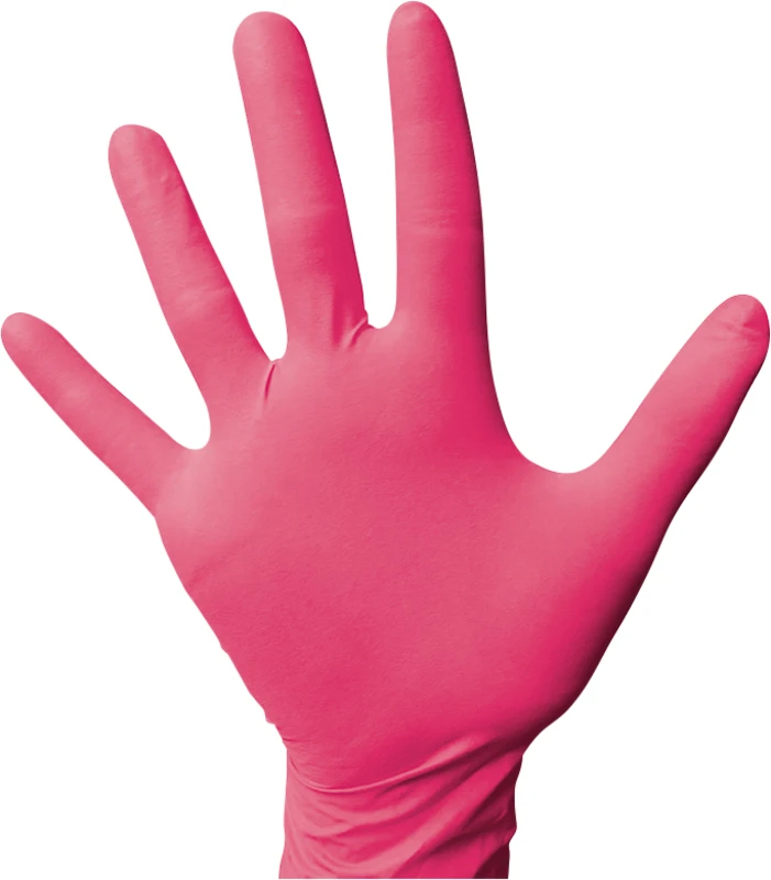 Monoart® Einmalhandschuhe Nitril  Packung  100 Stück puderfrei, schwarz, S