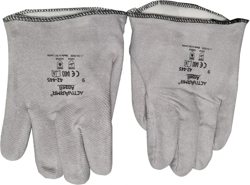 Hitzschutzhandschuh  Set  1 Paar grau