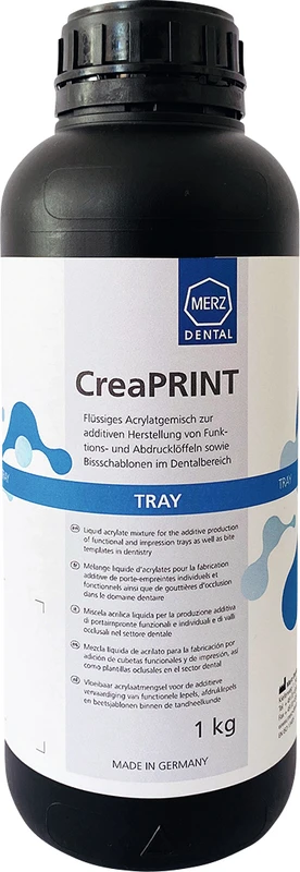 CreaPRINT Tray  Flasche  1 kg 385 nm, aqua