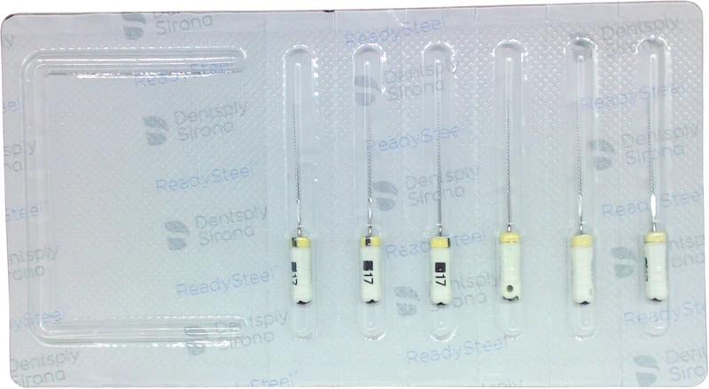 READYSTEEL K-Flexofiles Golden Medium  Satz  6 Stück 25 mm ISO 017