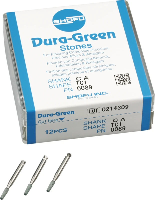 Dura-Green  Packung  12 Stück TC1, RA, ISO 020