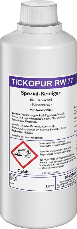 TICKOPUR RW 77  Flasche  1 Liter