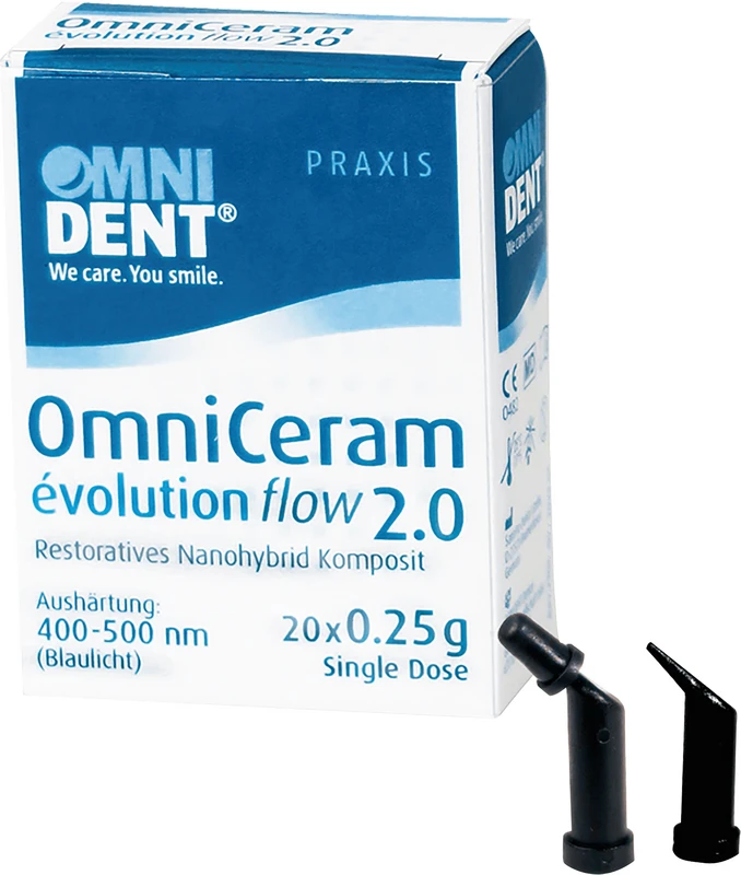 OmniCeram évolution flow 2.0  Packung  20 x 0,25 g Singledose A1