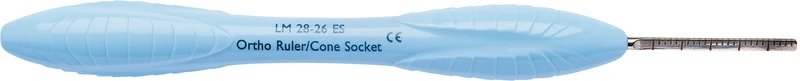 LM Spiegelgriff Ortho   Stück  28-Gewinde, hellblau, LM-ErgoSense® Griff