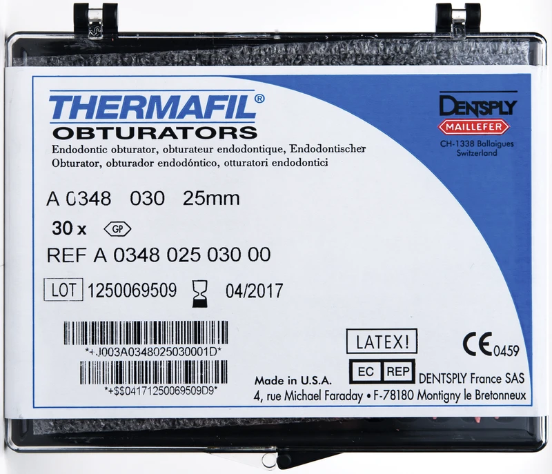 THERMAFIL® Obturatoren  Packung  30 Stück ISO 030