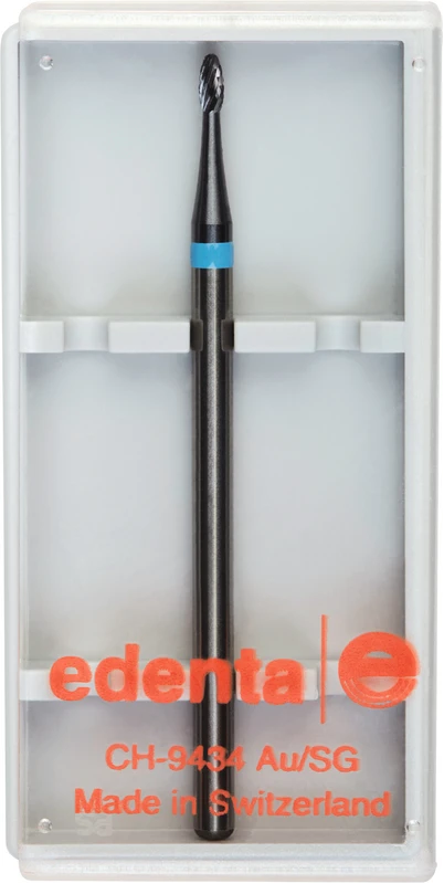 Volcano Fräser Schliff 10  Stück  Kreuzverzahnung, blau standard, HP, Figur 277, 3 mm, ISO 014