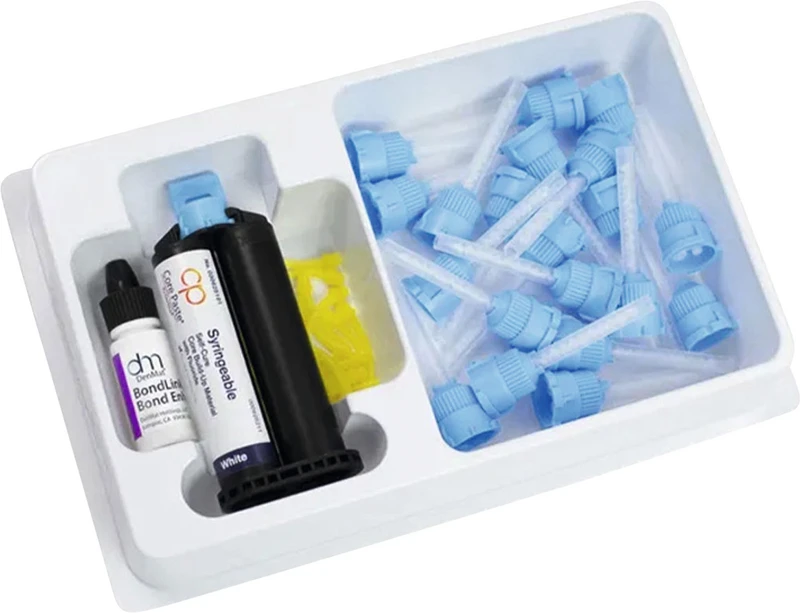Core Paste  Refillkit  50 g Kartusche weiß mit Fluorid, Zubehör