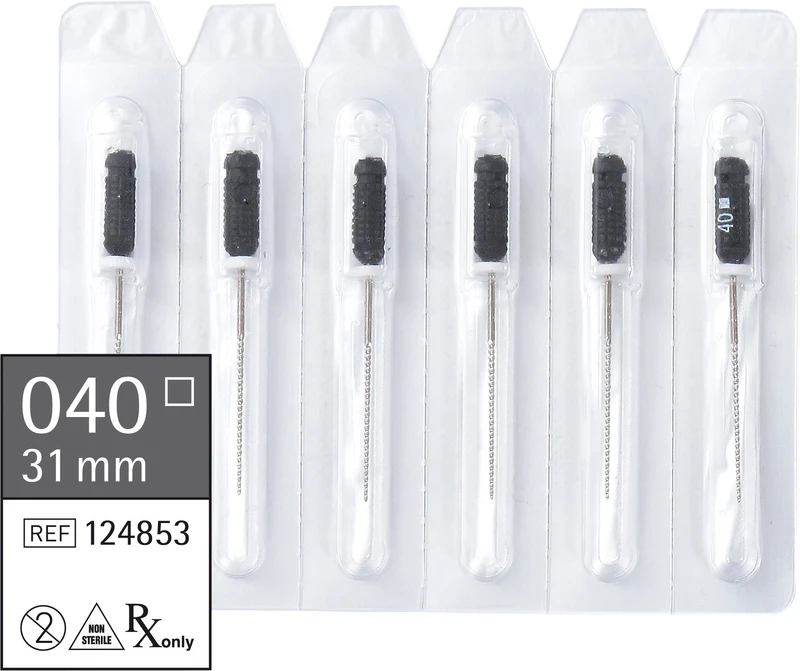 smart K-Feilen  Packung  6 Stück 31 mm ISO 040