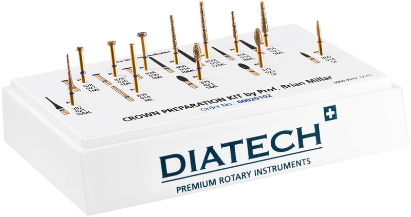 DIATECH Crown Preperation  Kit  12 Diamanten