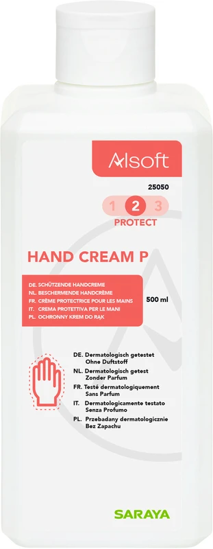 Alsoft Hand Creme Protect   Flasche  500 ml
