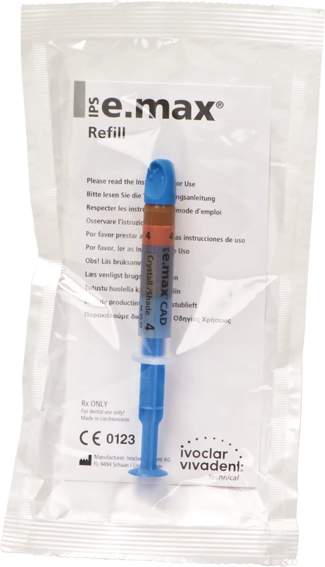 IPS e.max CAD Crystallization  Spritze  3 g Crystallization Shade 4