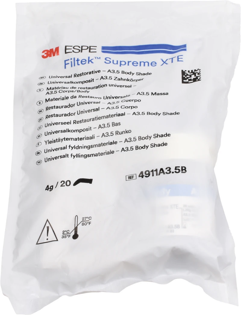 Filtek Supreme XTE Universal  Packung  20 x 0,2 g Kapsel body A3,5