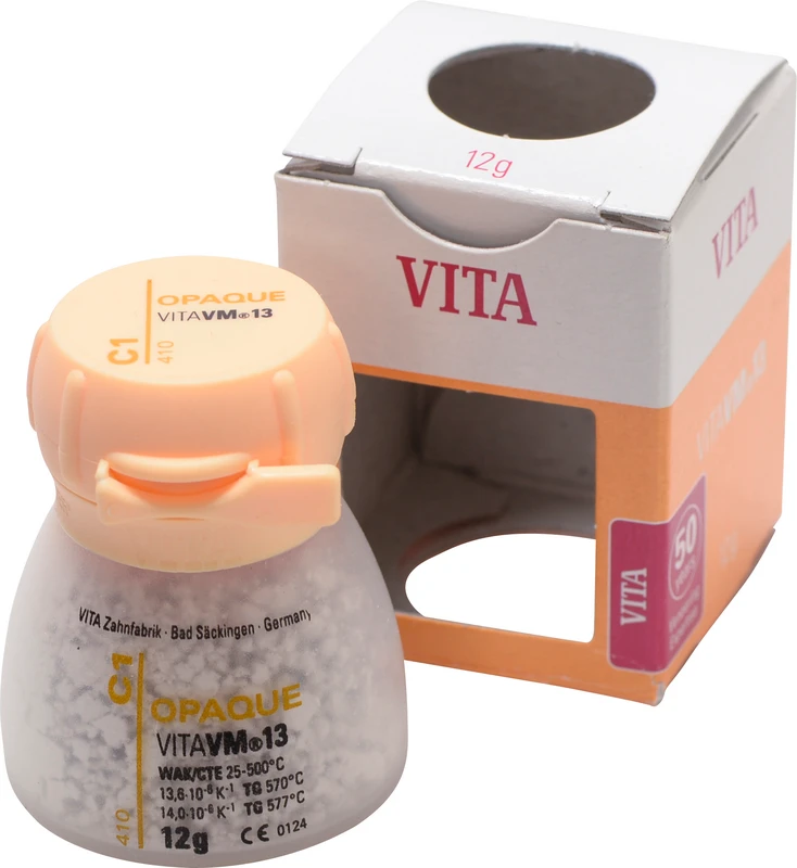 VITA VM® 13 classical A1-D4®  Packung  12 g Pulver opaque C1