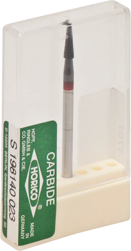 HM-Fräser 198  Stück  schwarz beschichtet, Kreuzverzahnung, rot fein, HP, Figur S198, 8 mm, ISO 023