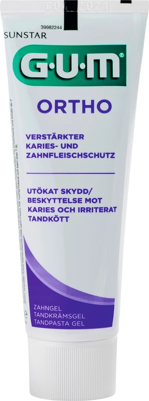 GUM® ORTHO Zahngel  Tube  75 ml
