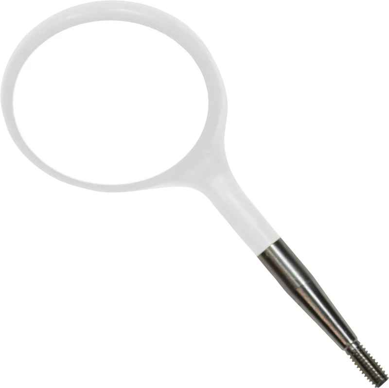 Crystal HD Mundspiegelansätze  Packung  12 Stück Größe 5, Ø 24 mm, weiß