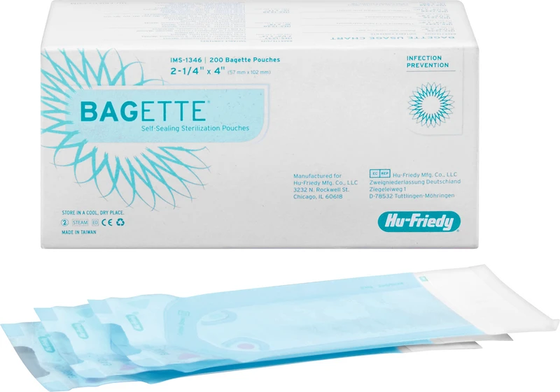 IMS Bagette Sterilisationstüten  Packung  200 Stück, IMS-1346, 57 x 102 mm