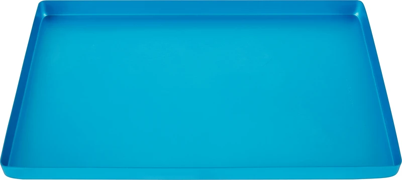 Alu-Tray   Stück  blau, ohne Perforierung
