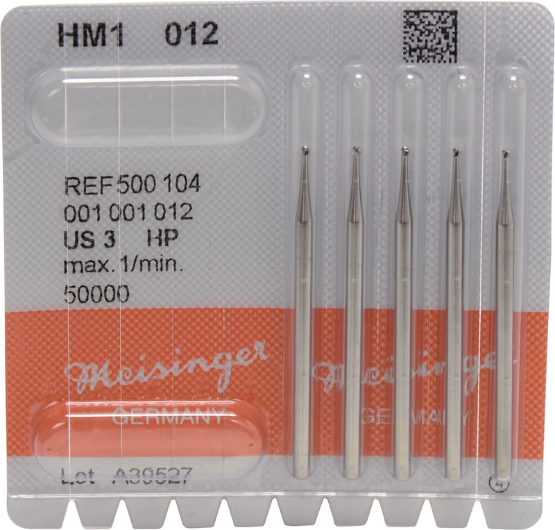 HM-Bohrer 1  Packung  5 Stück HP, Figur 001, ISO 012