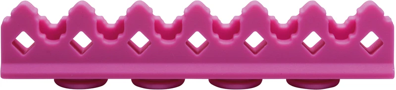 Silikon-Steg Auflagen  Stück  pink, für 6 Instrumente, 3029S+Clip