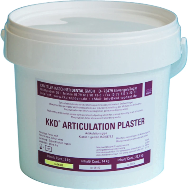 KKD® Articulation Plaster  Eimer  5 kg