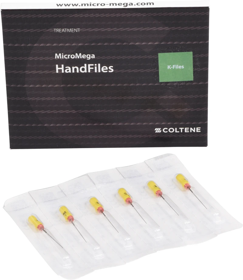 B6 K-Files  Packung  6 Stück 25 mm, ISO 020