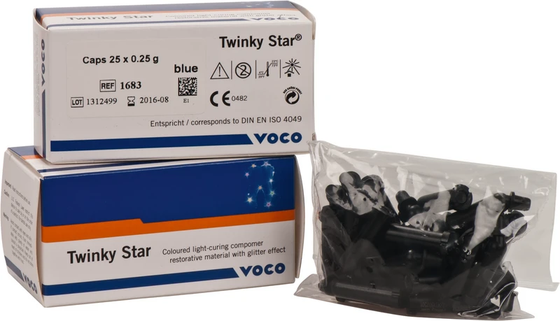 Twinky Star  Packung  25 x 0,25 g Cap blau