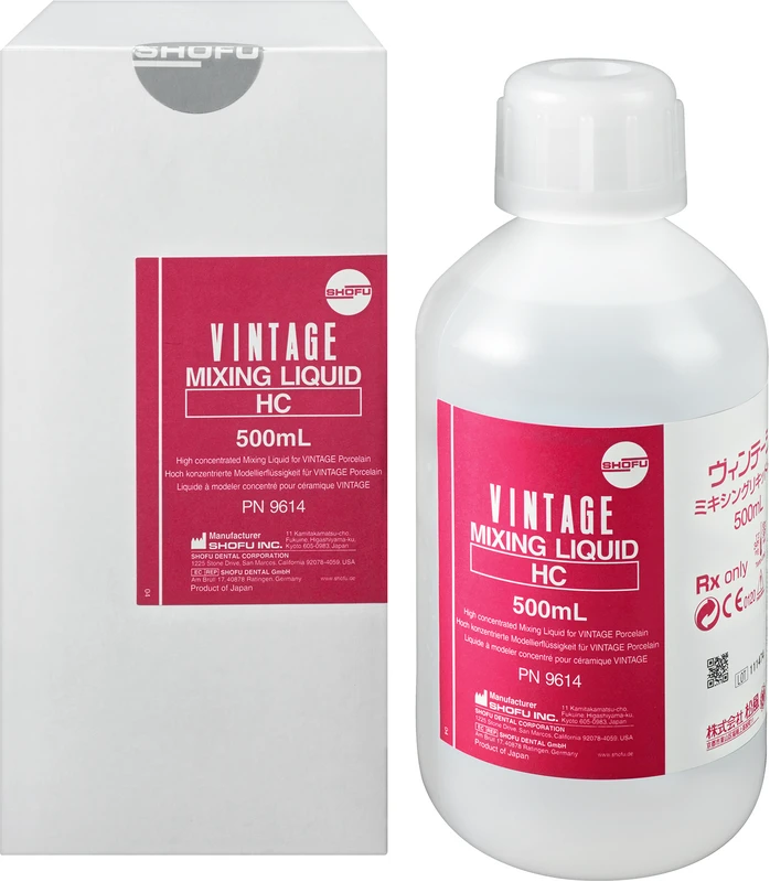 VINTAGE MP Anmischflüssigkeit  Flasche  500 ml Vintage Mixing Liquid HC