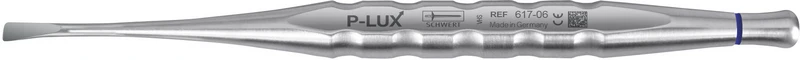 P-LUX  Stück  blau, Figur 6, gebogen, für UK, 4,5 mm