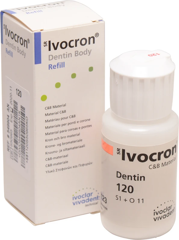 SR Ivocron®  Flasche  30 g Pulver dentin 120\1A